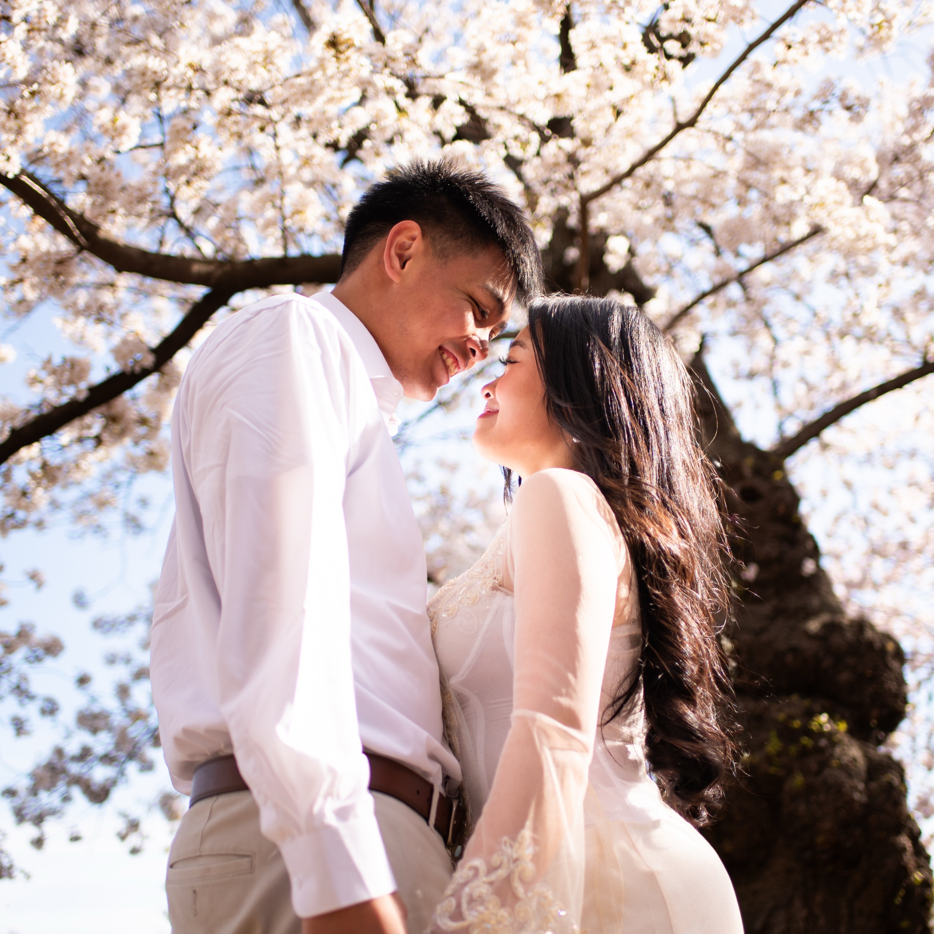 Angel and Kervin in spring